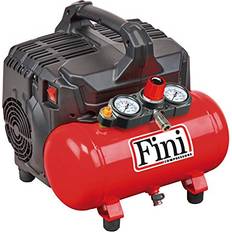 Fini Fini D'aria Compressore Silenzioso 2 Manometri 6L 750W 230V Rot