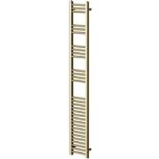 Heated Towel Rails Wholesale Domestic Colore Pizarro Brushed 1800mm x 300mm Straight Heated Towel Rail Brass