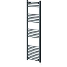 Heated Towel Rails Wholesale Domestic Marco 1600mm x 500mm Electric Heated Towel Rail Anthracite