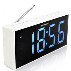 Grouptronics Large Digital Alarm Clock Radio 9 in