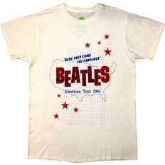 Natural T-shirts The Beatles American Tour 64 T Shirt - Back Print