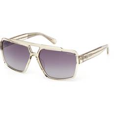 Guess Men's Sunglasses - Transparent Shiny Beige/Light Brown