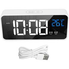 Mirror LED Alarm Clock Two Sets