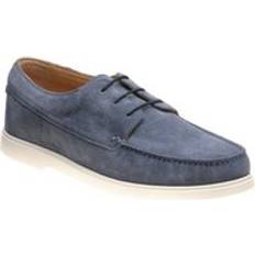Loake Boat Shoes Loake Sardinia Rubber-Soled Deck Shoes - Gulf Light Blue
