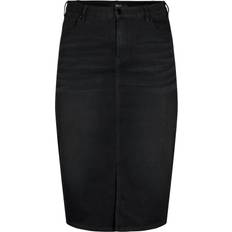 Zizzi Kjolar Zizzi Jeanskjol JMaya - Svart
