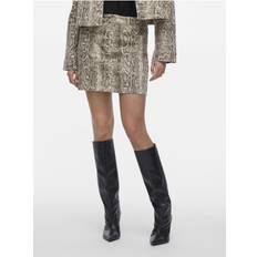 Natural - Short Skirts Vila High Waist Mini Skirt