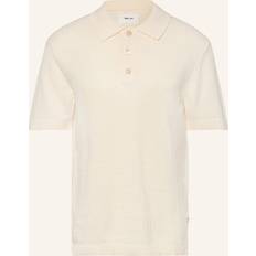 NN07 Tøj NN07 Randy Jacquard Cotton Polo - Beige