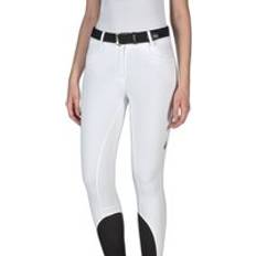 Equiline High Waisted Riding Pants Full Grip Arlette - Blanc