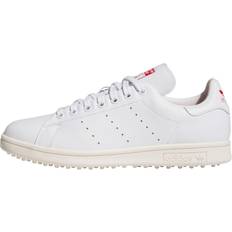 46 - adidas Stan Smith Sportskor adidas Stan Smith Spikeless Golfskor - Cloud White/Off White/Better Scarlet