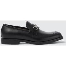 Gucci Slip-On Low Shoes Gucci Horsebit Leather Loafers - Black
