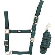 Redini e Guinzagli Supreme Set Di Copertura In Nylon Con Lunghina Intrecciata - Vert
