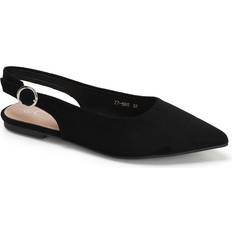 Klædeskabet Josette Slingback Ballerina - Black