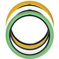 QU-AX Unicycle Tire Gelb 2047 47-406 Blanc