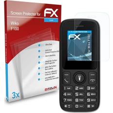 Screen Protectors atFoliX 3x Screen Protection Film Wiko F100