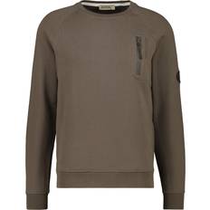 Alife & Kickin FabioAK A French Terry Sweatshirt Brown