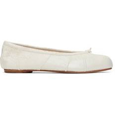 Maison Margiela Ballerinaskor Maison Margiela Tabi New Ballerina Flats - White Pearly