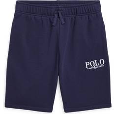 Polo Ralph Lauren Bukser & Shorts Polo Ralph Lauren Boys Jersey Shorts With Drawstring - Navy Blue