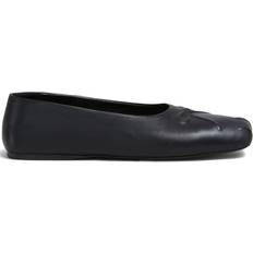 Marni Ballerinas Marni Leather Ballerina Shoes - Black
