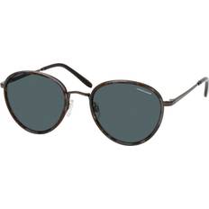 Jaguar Round Sunglasses Available With Prescription - Grey