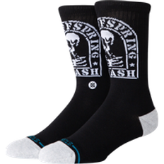 Stance Smashed Crew Socks - Black