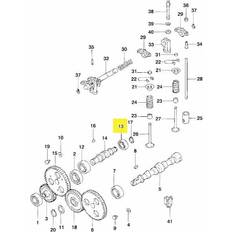 Boat Engine Parts Vetus Stm1199 Bearing Silber
