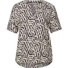 Street One Bedruckte Bluse - Beige
