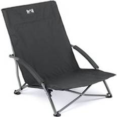 Trail Outdoor Leisure Low Folding Chair Black