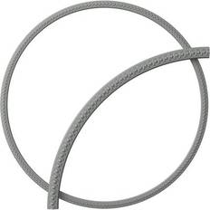 Ceiling Medallions Ekena Millwork Polyurethane Hillsborough Running Coin Ceiling Ring 63-1/2 in