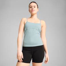 Puma Gröna Linnen Puma Move 2in1 Tank - Regular Length Modern Mint