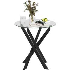 Homcom Matbord Homcom Rund Küchentisch Für 4 Personen Ø70 x 75 cm Esstisch