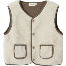 Brown Vests Lil'Atelier Teddy Gilet