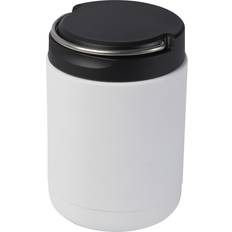 Seasons 500 ml I Isolerad Återvunnen Rostfri Stål Med Logotyp - Vit Matlåda