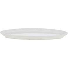 Chic Antique Provence Fat Oval Vit Stor Uppläggningsfat