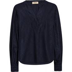 Yen Sina Lace Top - Navy