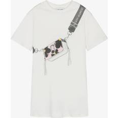 L Dresses Children's Clothing Marc Jacobs Girls Cotton Dress - White