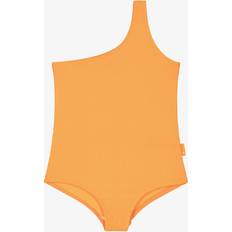 Molo Swimwear Molo Girls Asymmetric Swimsuit - Orange