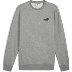 Puma Bomull Tröjor Puma M Ess Small No.1 Logo Crew Fl Sportswear - Gray Heather