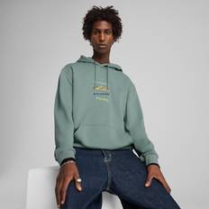 Puma Gröna Tröjor Puma Men's Road To Unity Graphic Hoodie - Grön