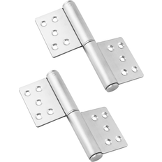 Byggmaterial Qwork 2-Pack Lyft-Av Gångjärn Rostfritt Stål 13 cm 2st