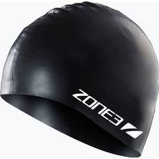 Zone3 Silicone Swim Cap Black