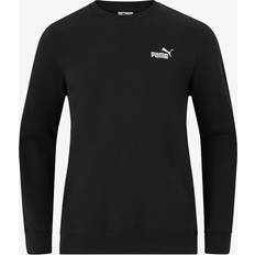 Puma Herr Tröjor Puma M Ess Small No.1 Logo Crew Fl Sportswear - Black