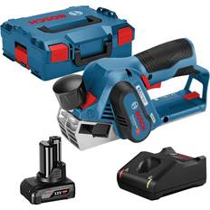 Elektro-Handhobel Bosch GHO 12V-20 12V 4.0Ah Akku Ladegerät