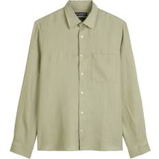 Marc O'Polo Long-sleeved Linen Shirt - Vert