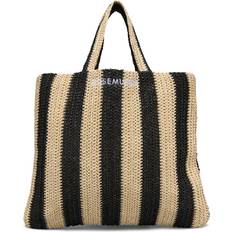 Alva Medium Håndtaske - Solid Nature/Black