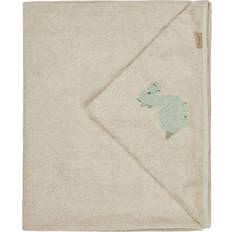 Naturfarvet Babyhåndklæder Sterntaler Kapuzenbadetuch 100 x 70 cm Rexi Beige