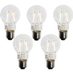 Luedd Set of 5 E27 Led Bulb A60 Lux Sensor 2.5W 250lm 2200K