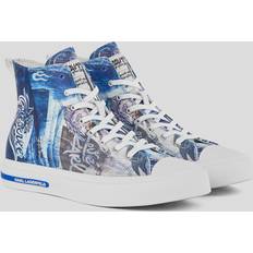 Karl Lagerfeld Trainers Karl Lagerfeld Klj X Atelier Reservé Vulc High-top Sneakers - White/Blue