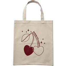 Shoppper Tote Flora - Röd