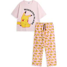 Pokémon Underwear Pokémon Short Sleeve Long Leg Pyjama Set - Pink