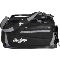 Rawlings Mach Hyrbid Backpack Duffle Equipment Bag - Black